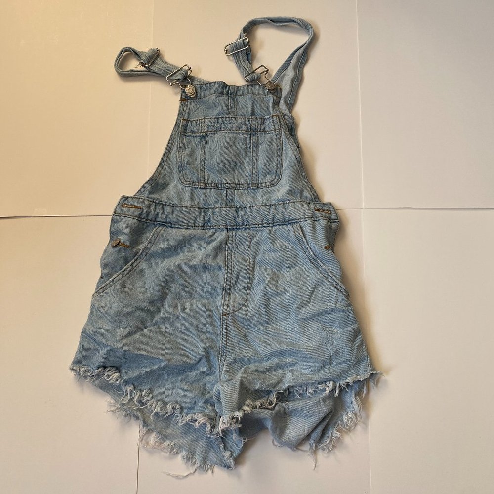 Wild Fable Naturally Distressed Retro Denim Jumper Size Xs